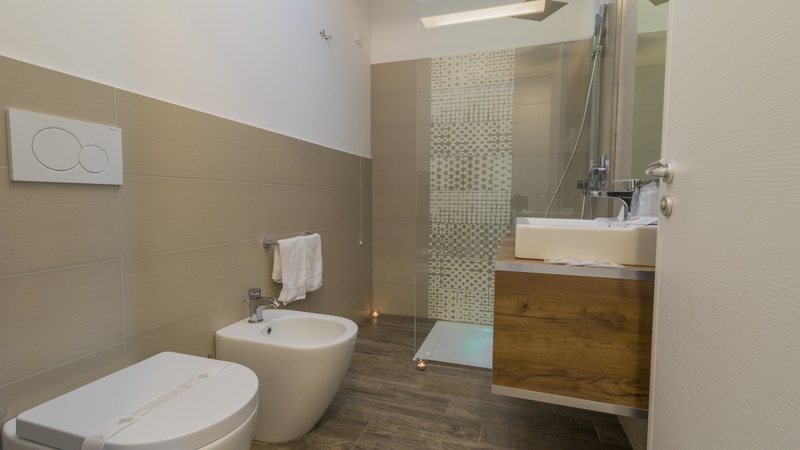 bagno della camera esterna - Poseidone Beach Resort a Ugento 